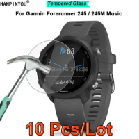 10 Pcs For Garmin Forerunner 245 245 Music 245M Smart Watch 2.5D Ultra-thin Toughened Tempered Glass Film Screen Protector Guard