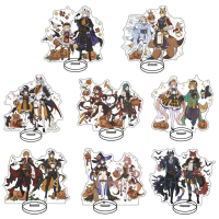 Mô hình Standee Genshin Impact Zhongli Hutao Raiden Shogun Kamisato Ayaka Acry Phụ kiện trang trí để