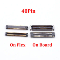 10Pcs 40pin LCD display FPC Connector Port Plug For Redmi NOTE 5 Note 5 Pro 6Pro Xiaomi 6X A2 Lite MI 8 Lite on board/cable/Flex