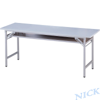 【NICK 】180×60折疊式會議桌（二色可選）(NICK/折合桌/會議桌/工作桌/餐桌)