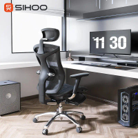 Sihoo V1 Ergonomic Office Chair with Footrest 4D Armrest Gaming Chair Full Mesh Computer Chair Gamin