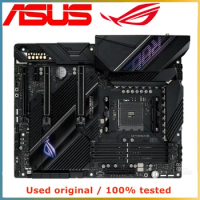 For AMD X570 For ASUS ROG CROSSHAIR VIII DARK HERO Computer Motherboard AM4 DDR4 128G Desktop Mainboard M.2 NVME PCI-E 3.0 X16