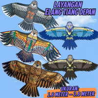 Layang-Layang Motif Elang Besar dengan Bahan Parasut Anti Air, Tahan Segala Cuaca - Rangka Bahan Fib