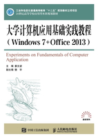 【電子書】大学计算机应用基础实践教程（Windows 7+Office 2013）