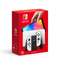 【Nintendo 任天堂】Switch OLED款式 白色主機(台灣公司貨)