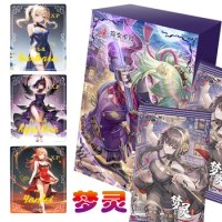 Dream Spirit Series Cards Goddess Story Collection Anime Game Characters Kamisato Ayaka Aurora Dream Series Cards Child Gifts