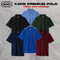 Kaos Polos Kerah Polo Premium / Kaos Polo Combed Premium / Baju Polo Kerah
