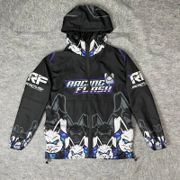JAKET RACING FLASH BAHAN PARASUT/JAKET RACING PARASUT Printing Motor Keren