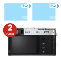 2x LCD Screen Protector Protection Film for Fuji Fujifilm X100V x100vi X-T5 X-T4 XT4 X-S10 XS10 X-E4 XE4 Digital Camera