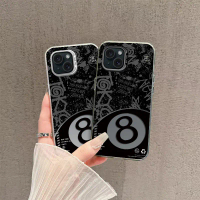 8 Ball Billiards Phone Case For IPHONE15 Minimalist & Personalized Phone Case
