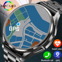 For Samsung Galaxy Watch Bluetooth Call Smartwatches Men GPS Sports Tracker Voice Assistant IP67 Waterproof Smart Watch Women