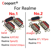 5-20Pcs 16Pin Type c USB Plug Charging Port Connector Dock Socket For Realme X7/X7pro/F15/X2/X/XT/5pro/Q/X50pro/X50m/X50/X50T