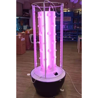 Automated beautiful and practical hydroponics system vertical hydroponics system hydroponic tower for growing fresh vegetables
