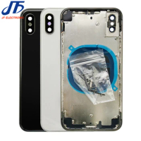 Super Quality Replace For IPhone X XR XS Max Back Battery Glass Cover Rear Door Housing Chassis Frame Carcasses Body