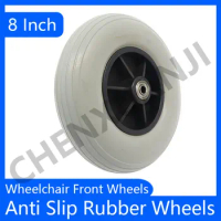8" X 2" (200x50) Rear Caster Wheels Front Wheels Replacement Parts Electric Drive Wheelchair Wheel Chair Tyre