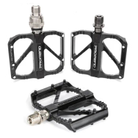 PROMEND Bike Pedal Lightweight Aluminum alloy Bicycle Anti-slip Foldable Road Mountain Bike Pedal Cycling Accessories