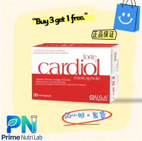 Cardiovascular Care Essential! OMEGOR CARDIOL Forte Red Krill Oil Coenzyme Q10, 90 Capsules/Box, Imp
