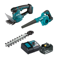 【MAKITA 牧田】DLX2494 18V雙機組 DUM111+DUB185(DLX2494)