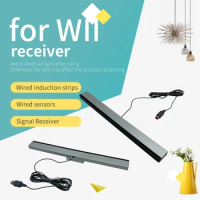 25Pcs/lot New Practical Wired Sensor Receiving Bar For Nintendo Wii / Wii U