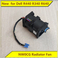 Radiator Fan NW0CG New Original for Dell R440 R340 R640 Server Upgrade CPU Fan