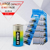 200pcs 4LR44 6V 150mAh Dry Alkaline Battery For Dog Training Collars A544 4034PX PX28A 4G13 PX28L 476A K28A L544