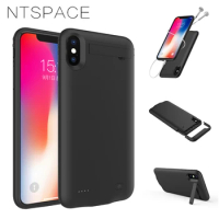 5200mAh Power Bank Case For iPhone XS Max Battery Charger Cases External Powerbank Cover 4200mAh For iPhone XR Battery Case