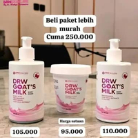 Paket Body Lotion Milk goatsKulit DrW Skincare Paket Body Whitening body lotion