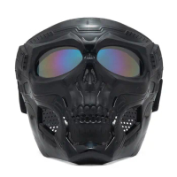 Airsoft Mask Halloween Paintball Game Airsoft Glasses With Impact Resistant Fans Tactical Mask