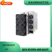 Antminer K7 CKB Coin Miner 58tT/63.5T Asic Miner Mining With 3080W Power Supply Included