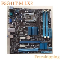 For ASUS P5G41T-M LX3 Motherboard G41 LGA775 DDR3 Mainboard 100% Tested Fully Work