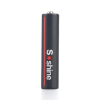 Soshine AAA LR3 1.5V 600mWh Low Self-Discharge USB-C Rechargeable Lithium ion Battery Power Source for Flashlight