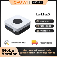 CHUWI LarkBox X Mini PC 12GB RAM 512GB SSD Intel N100 Game PC UHD Graphics for 12th Gen Intel Processors WiFi 6 Desktop Computer