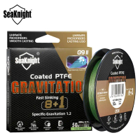 SeaKnight Brand Gravitation Series G9II Fast Sinking Line 150M 300M 8+1 Strands Braid PE Line anti-U