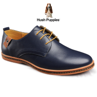 Hush Puppiesรองเท้าผู้ชาย รุ่น Waller HP 8HDF985B2F - สีฟ้า Formal Shoes รองเท้าทางการ รองเท้าอ็อกซ์ฟอร์ด Plus Size EU38-48