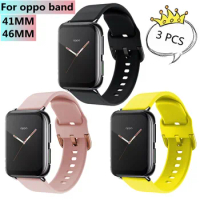 Silicone Band for OPPO Band 41mm TPU Strap Soft Wrist Strap 46mm for OPPO Watch 41mm 46mm Colorful Sport Bracelet