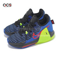 Nike 籃球鞋 LeBron Witness 6 VI PS 中童 黑 藍 LBJ 氣墊 運動鞋 DD0424-405