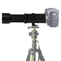 JINTU 420-800mm f/8.3 HD Manual Telephoto Lens for Canon EF-M EOS M1 M2 M3 M5 M6 M10 M50 M100 Mirrorless Cameras Free Shipping