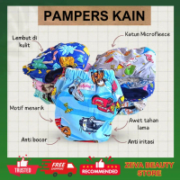 Clodi Popok Kain Katun Motif Bayi Diaper