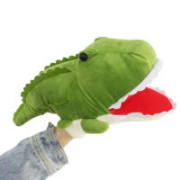 Hand Puppets For Kids Cute Cartoon Animal Doll Kids Cartoon Plush Toys Baby Educational Animal Hand Puppets Pretend Telling