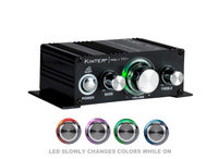 Kinter ma170 2-channel auto home cycle arcade DIY 2x18 W  amplifier bass treble RCA input audio  amp