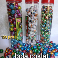 CHOCO BALL coklat bola isi 100 PCS per toples