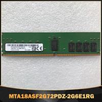1PCS RAM 16GB 16G 2RX8 2666 PC4-2666V DDR4 For MT Memory MTA18ASF2G72PDZ-2G6E1RG