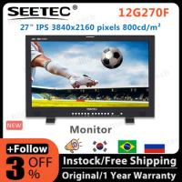 SEETEC 12G270F 27inch 4K/8K Broadcast HDR Monitor 12G-SDI HDMI UltraHD 3840x2160