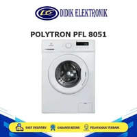Mesin Cuci Front Loading Polytron PFL 8051 Wonderwash 8 KG