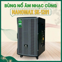 Loa Kéo Nanomax SK-1201 Bass 30cm 420w Karaoke Bluetooth