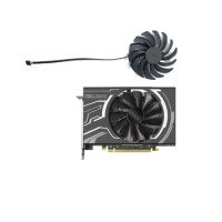 1 fan brand new for ASROCK Radeon RX5500XT 8GB Challenger ITX OC graphics card replacement fan