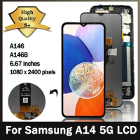 6.6'' Test For Samsung A14 5G LCD A146 A146B A146B/DS Display Screen Touch Panel Digitizer For Samsung A14 LCD