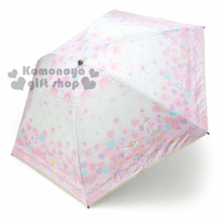 小禮堂 美樂蒂 折疊雨陽傘《粉.玫瑰.弗蘭多.珠寶》抗UV.抗紫外線設計