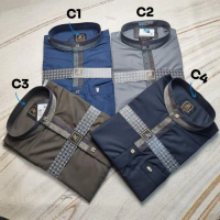 Koko Dewasa Lengan Pendek Katun Premium + Koko Alraz Pendek Desain Fachruddin