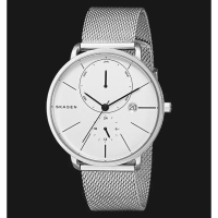 SKAGEN [CLEARANCE MEI] Jam Tangan Pria Skagen SKW6242 Hagen White Dial Stainless Steel Man Multifunc